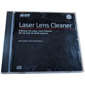 Allsop 8 Brush Laser Lens Cleaner CD Disc Maintenance for CD and CD ROM Players